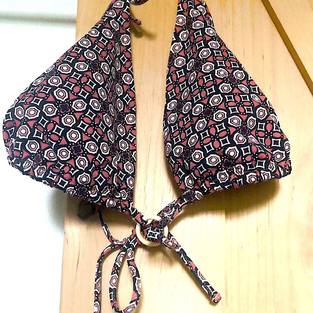 LaRedoute French string bikini top